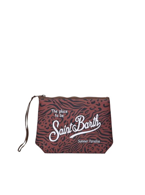 Pochette Aline in scuba con stampa Animalier mix Mc2 Saint Barth | ALIN00100272L